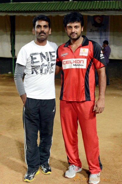 CCL 3 Telugu Warriors Team Practising For Semifinals 