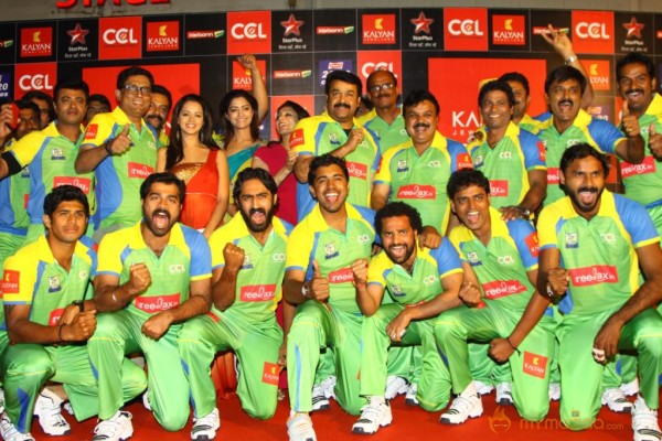 Celebrity Cricket League 3 Curtain Raiser Event Gallery 