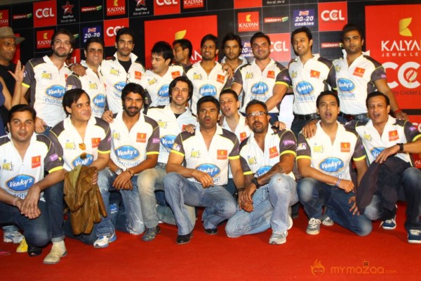 Celebrity Cricket League 3 Curtain Raiser Event Gallery 