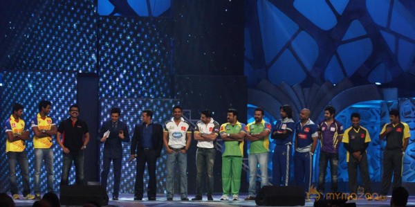 Celebrity Cricket League 3 Curtain Raiser Event Gallery 