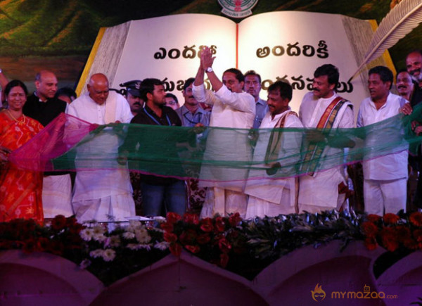 Chirajeevi At Telugu Mahasabhalu 2012 Photos