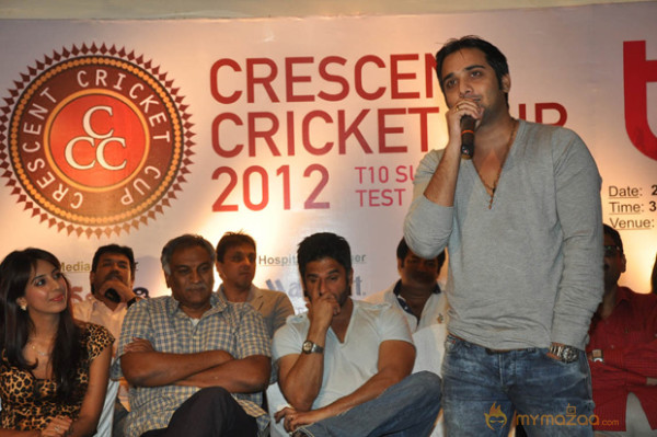 Crescent Cricket Cup 2012 Launch Photos