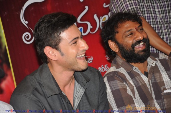 Mahesh babu at SVSC Press Meet Vijayawada 