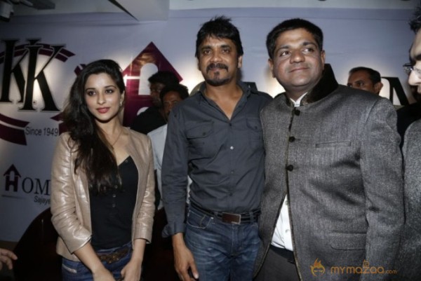 Nagarjuna and Madhurima Launch Home Mart