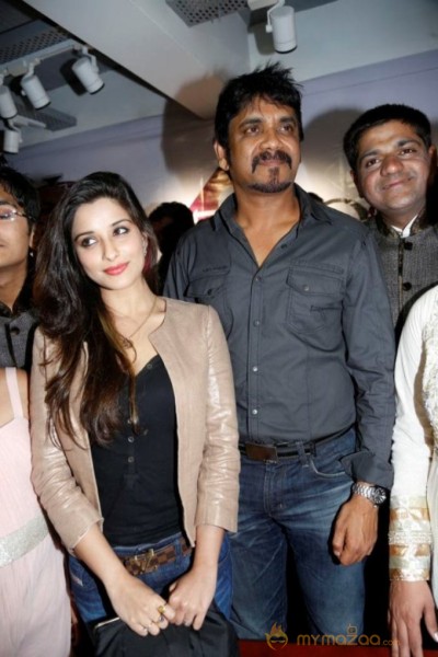 Nagarjuna and Madhurima Launch Home Mart