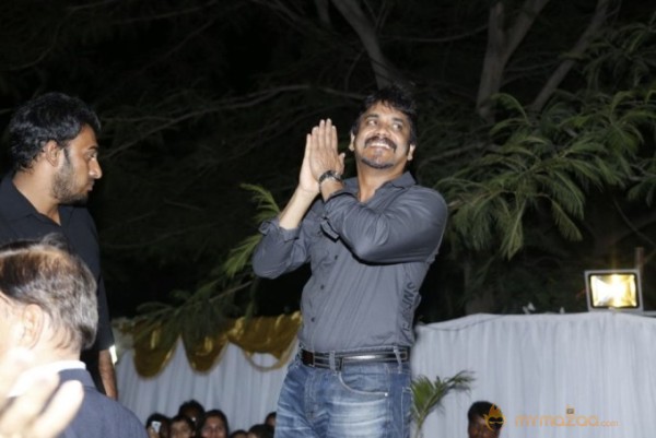 Nagarjuna and Madhurima Launch Home Mart