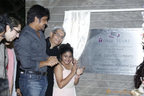 Nagarjuna and Madhurima Launch Home Mart