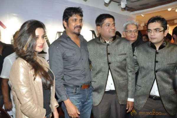 Nagarjuna and Madhurima Launch Home Mart