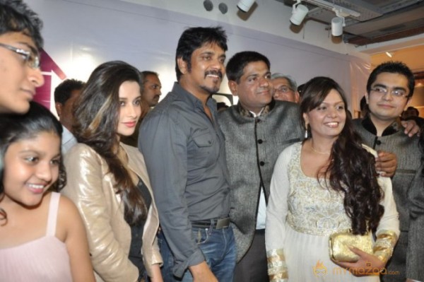 Nagarjuna and Madhurima Launch Home Mart