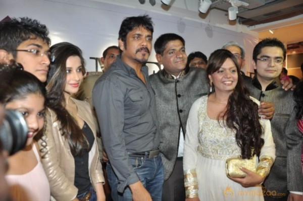 Nagarjuna and Madhurima Launch Home Mart