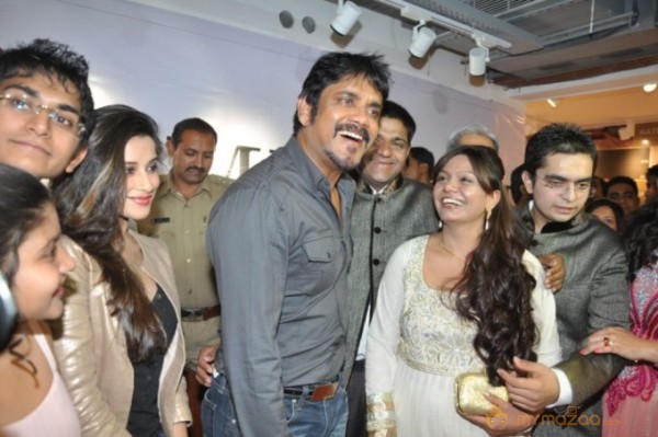 Nagarjuna and Madhurima Launch Home Mart