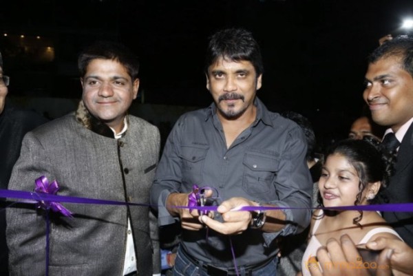 Nagarjuna and Madhurima Launch Home Mart