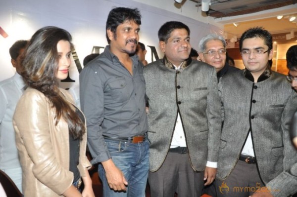 Nagarjuna and Madhurima Launch Home Mart