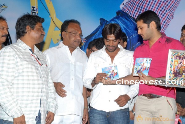 Nithin At Love Cycle Movie Audio Launch Pics