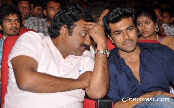 Ram Charan At Yamudiki Mogudu Audio Launch Pics