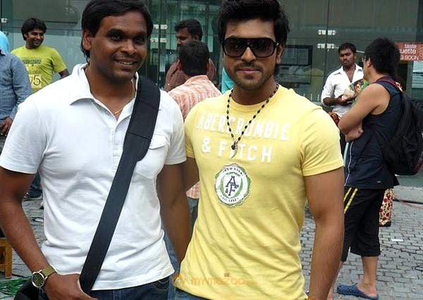 Ramcharan Teja with Fans