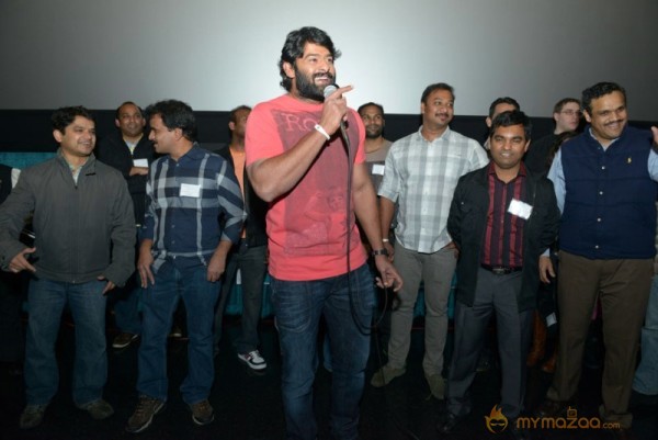 Rebel Star Prabhas With USA Fans Photo Gallery