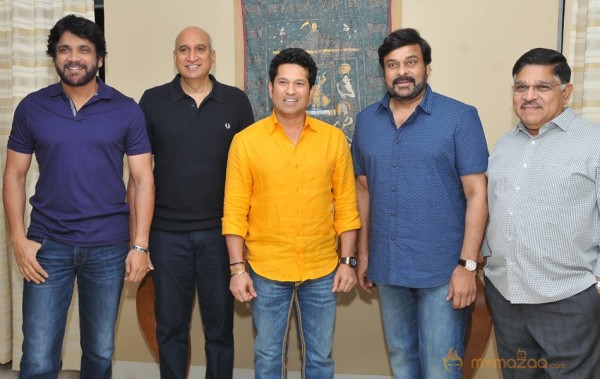 Sachin Chiranjeevi Nagarjuna latest photos