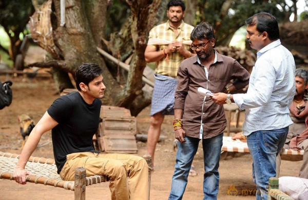  Srimanthudu On The Sets 