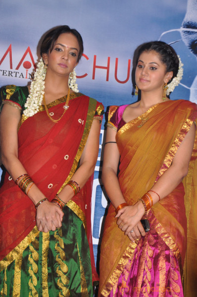 Tapsee LakshmiPrasanna Half Saree Photos