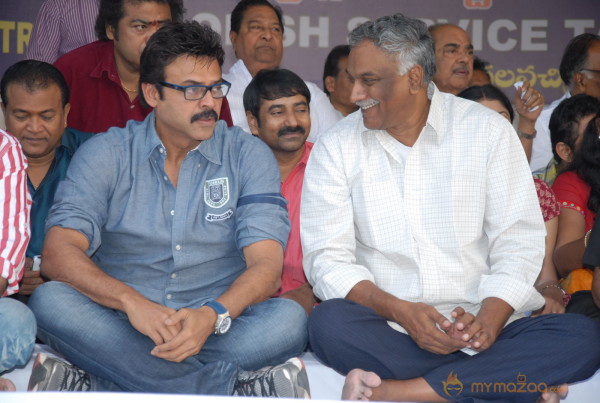 Telugu Film Industry Protest Against Service Tax 