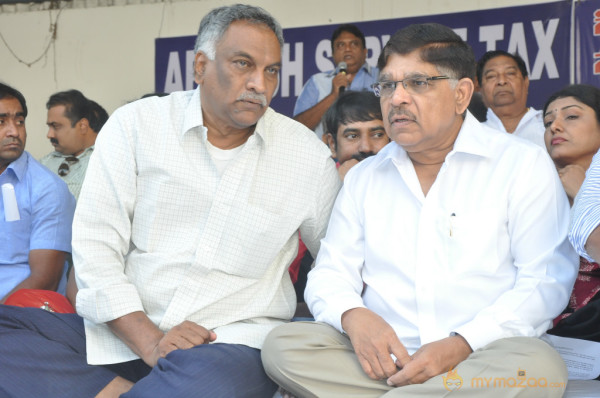 Telugu Film Industry Protest Against Service Tax 