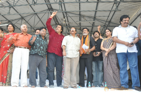 Telugu Film Industry Protest Against Service Tax 