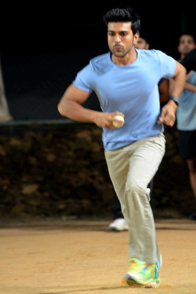 Telugu Warriors Practicing For CCL 3 At In Sportz Stadium 