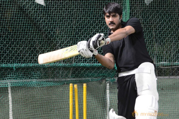 Telugu Warriors Practicing For CCL 3 At In Sportz Stadium 