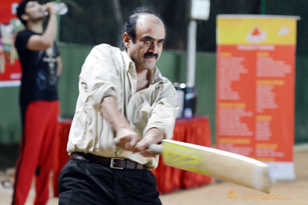 Telugu Warriors Practicing For CCL 3 At In Sportz Stadium 