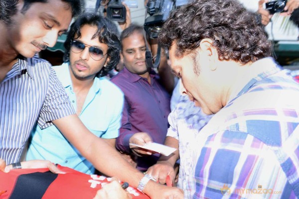 Telugu Warriors Team Meet Sachin Tendulkar & Laxman  