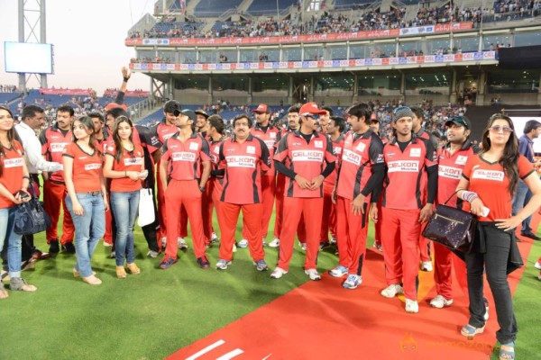 Telugu Warriors Vs Bhojpuri Dabanggs CCL 3 Match Gallery 