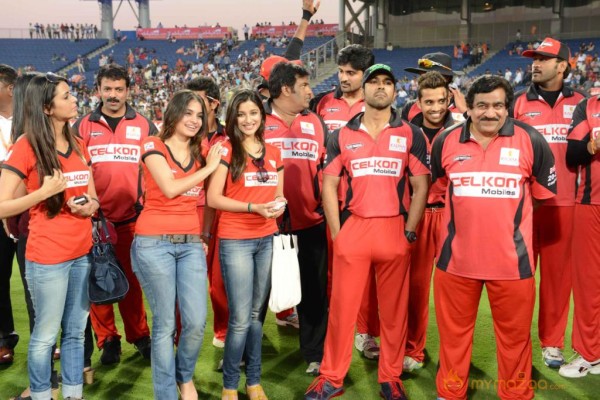 Telugu Warriors Vs Bhojpuri Dabanggs CCL 3 Match Gallery 