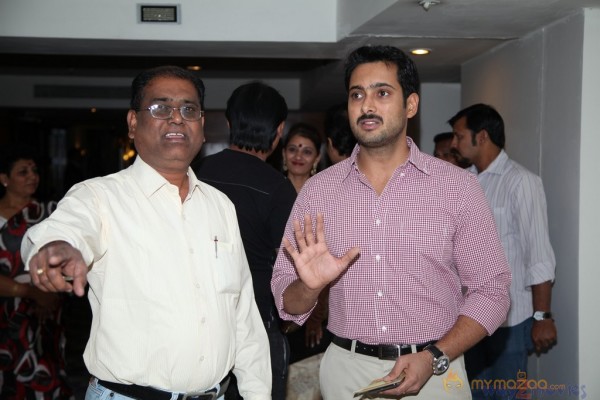 Uday Kiran & Madhavi Latha At Muse Art Gallery 