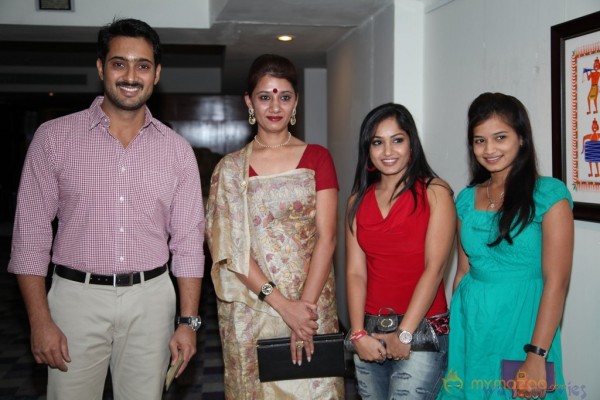 Uday Kiran & Madhavi Latha At Muse Art Gallery 