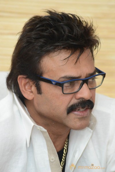 Venkatesh At SVSC Movie Success Meet  