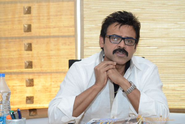 Venkatesh At SVSC Movie Success Meet  