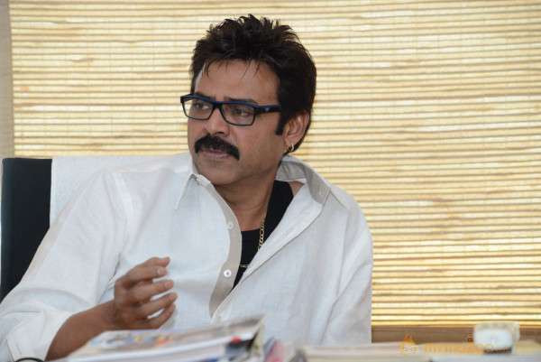 Venkatesh At SVSC Movie Success Meet  