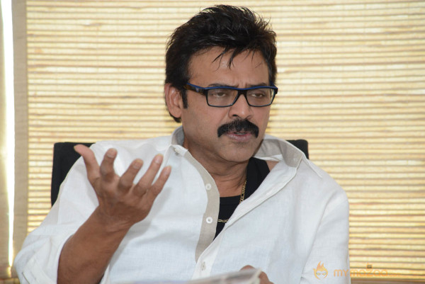 Venkatesh At SVSC Movie Success Meet  