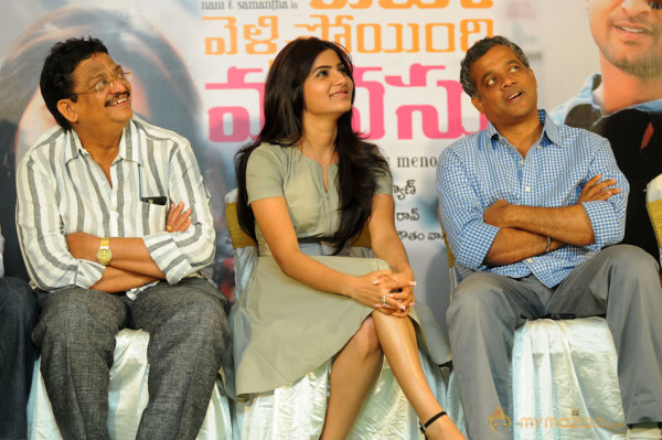 Yeto Vellipoyindi Manasu Movie Success Meet Photos