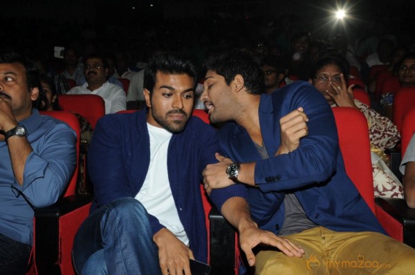 Yevadu Audio Launch Photos Set 5