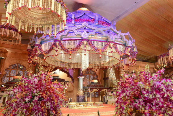 Balakrishna's Daughter Tejaswini Marriage Mandap Sets Photos 