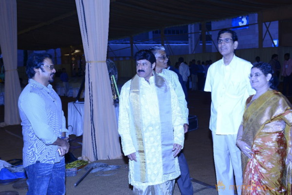 Balakrishna's Daughter Tejaswini Marriage Mandap Sets Photos 