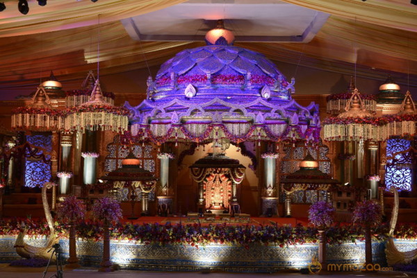 Balakrishna's Daughter Tejaswini Marriage Mandap Sets Photos 