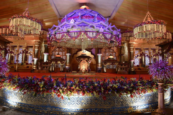 Balakrishna's Daughter Tejaswini Marriage Mandap Sets Photos 