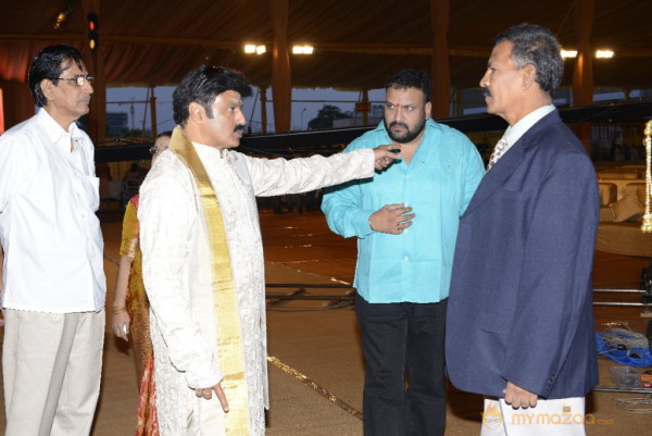 Balakrishna's Daughter Tejaswini Marriage Mandap Sets Photos 