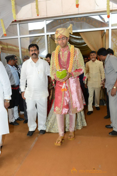 Balakrishna's Daughter Tejaswini Wedding Photos Gallery 