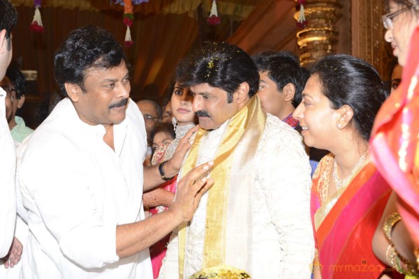 Balakrishna's Daughter Tejaswini Weds Sri Bharat Wedding Photos 