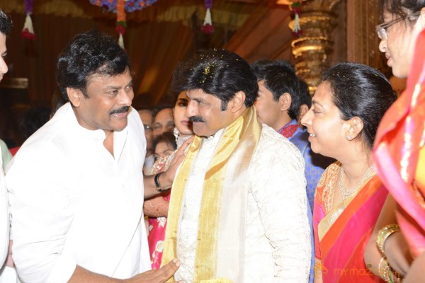 Balakrishna's Daughter Tejaswini Weds Sri Bharat Wedding Photos 