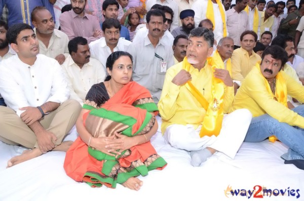 Nandamuri Family at NTR Ghat 